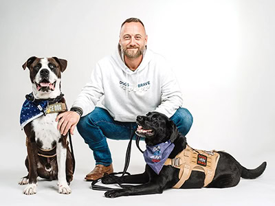 Dogs For Our Brave supports St. Louis’ veterans through no-cost PTSD resources